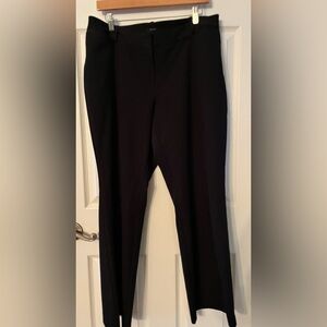 Worthington Black Straight Leg Pants 14 Short